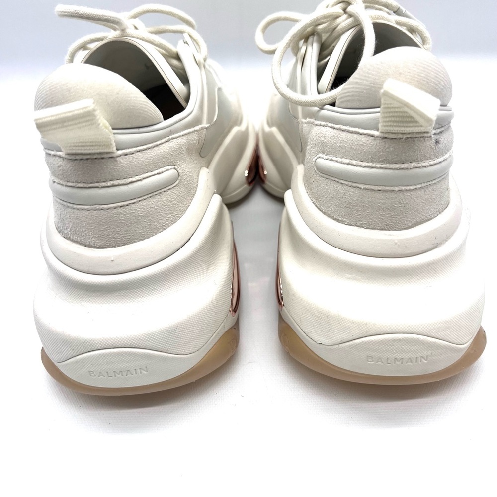 BALMAIN
Women's White B-bold Low Top Sneakers - Picture 3 of 11